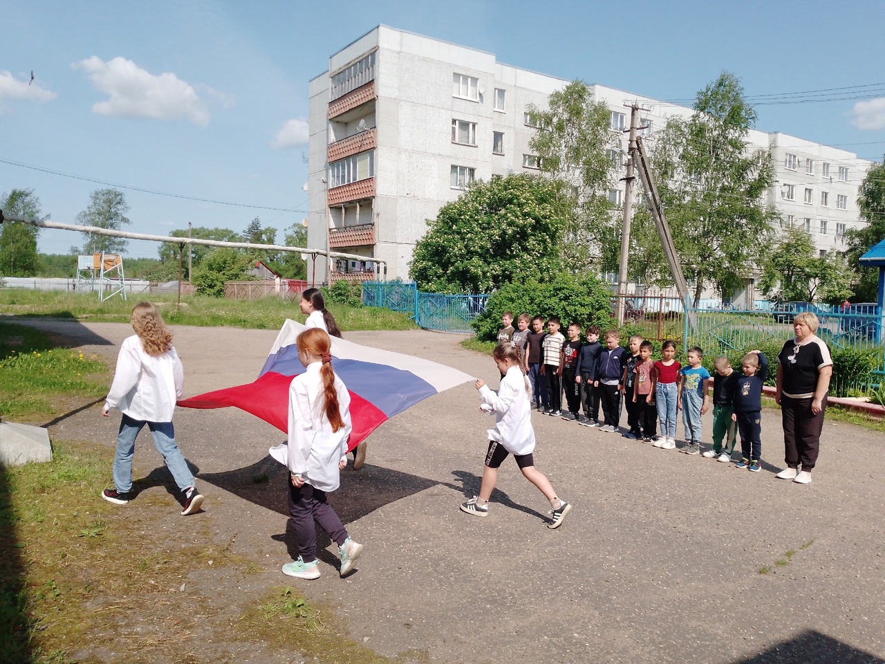 Открытие лагеря..