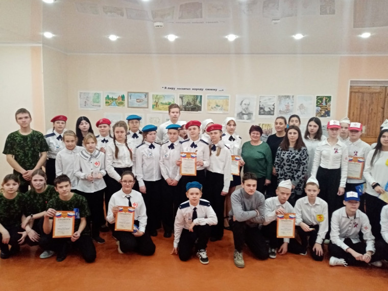 Соревнования санитарных активистов.